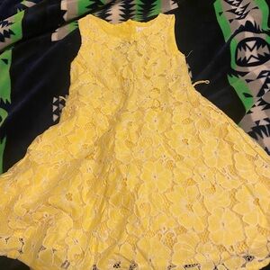 The Children's Place Sunny Yellow Lace Dress